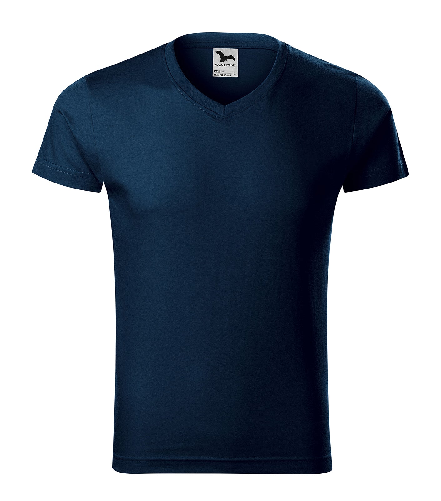 MALFINI T-SHIRT SLIM FIT V-NECK 146