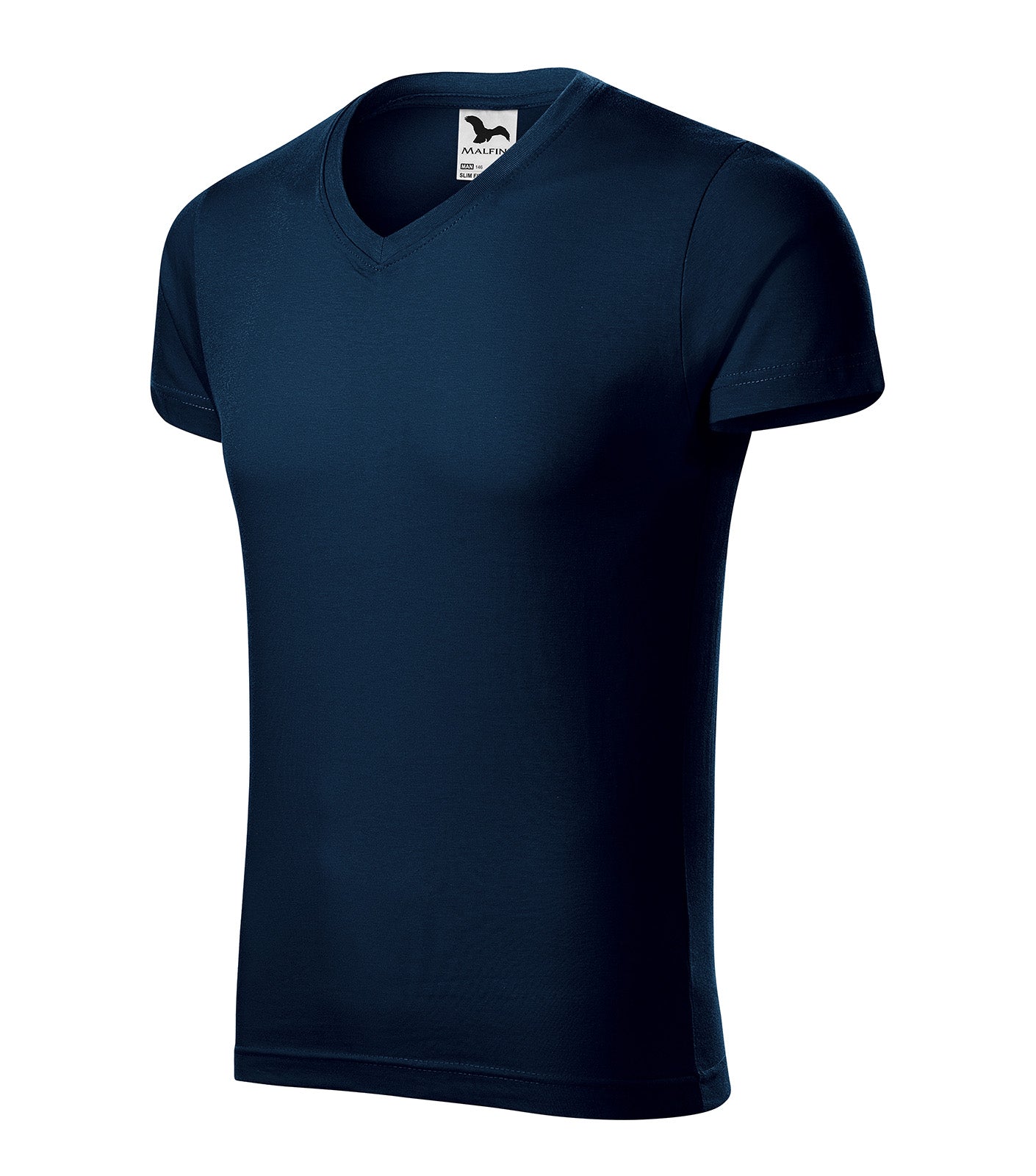 MALFINI T-SHIRT SLIM FIT V-NECK 146