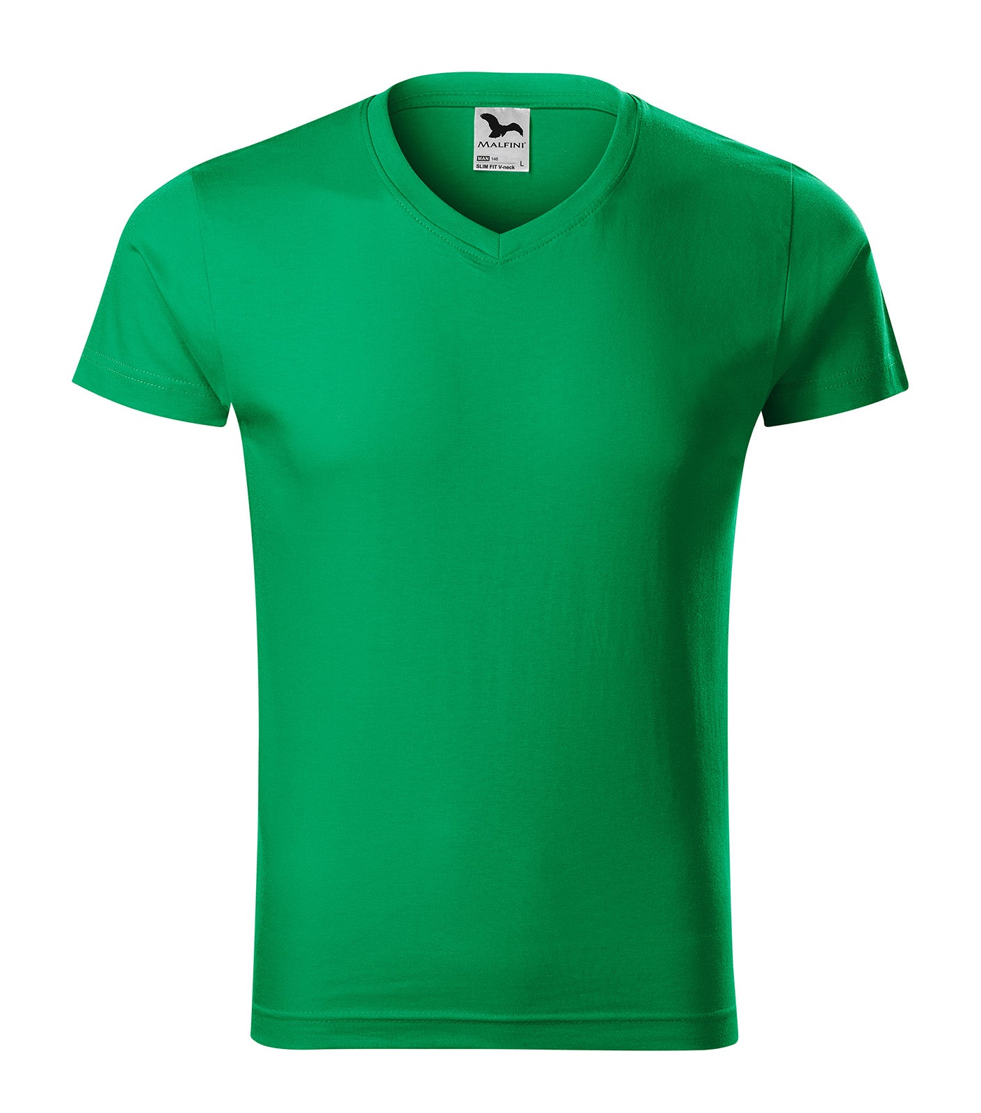 MALFINI T-SHIRT SLIM FIT V-NECK 146