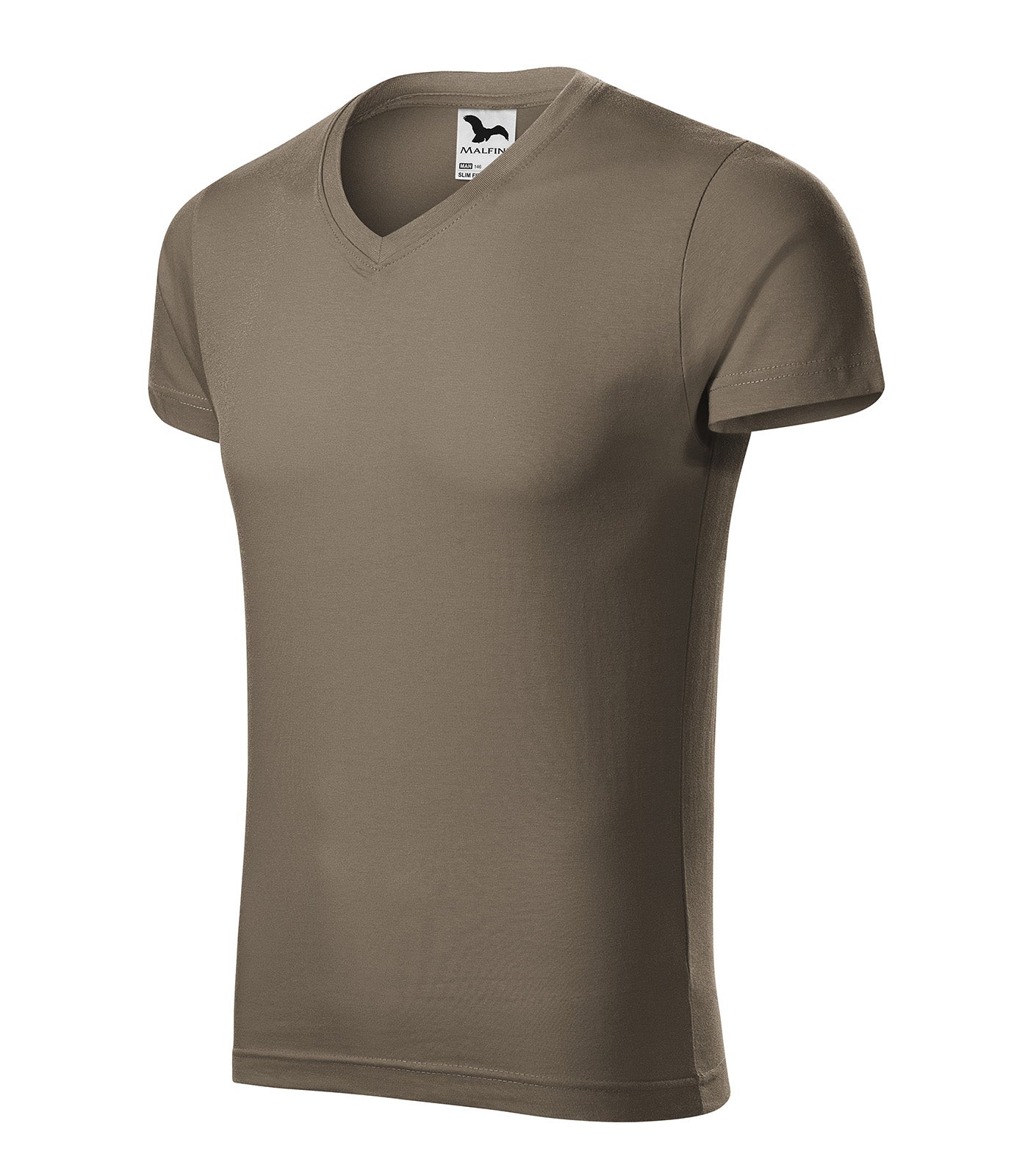 MALFINI T-SHIRT SLIM FIT V-NECK 146