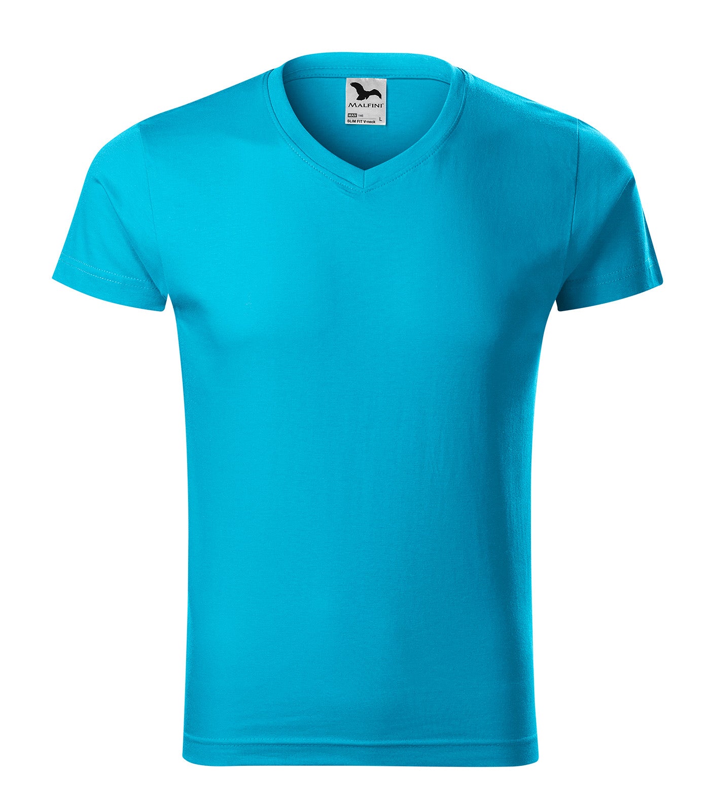 MALFINI T-SHIRT SLIM FIT V-NECK 146