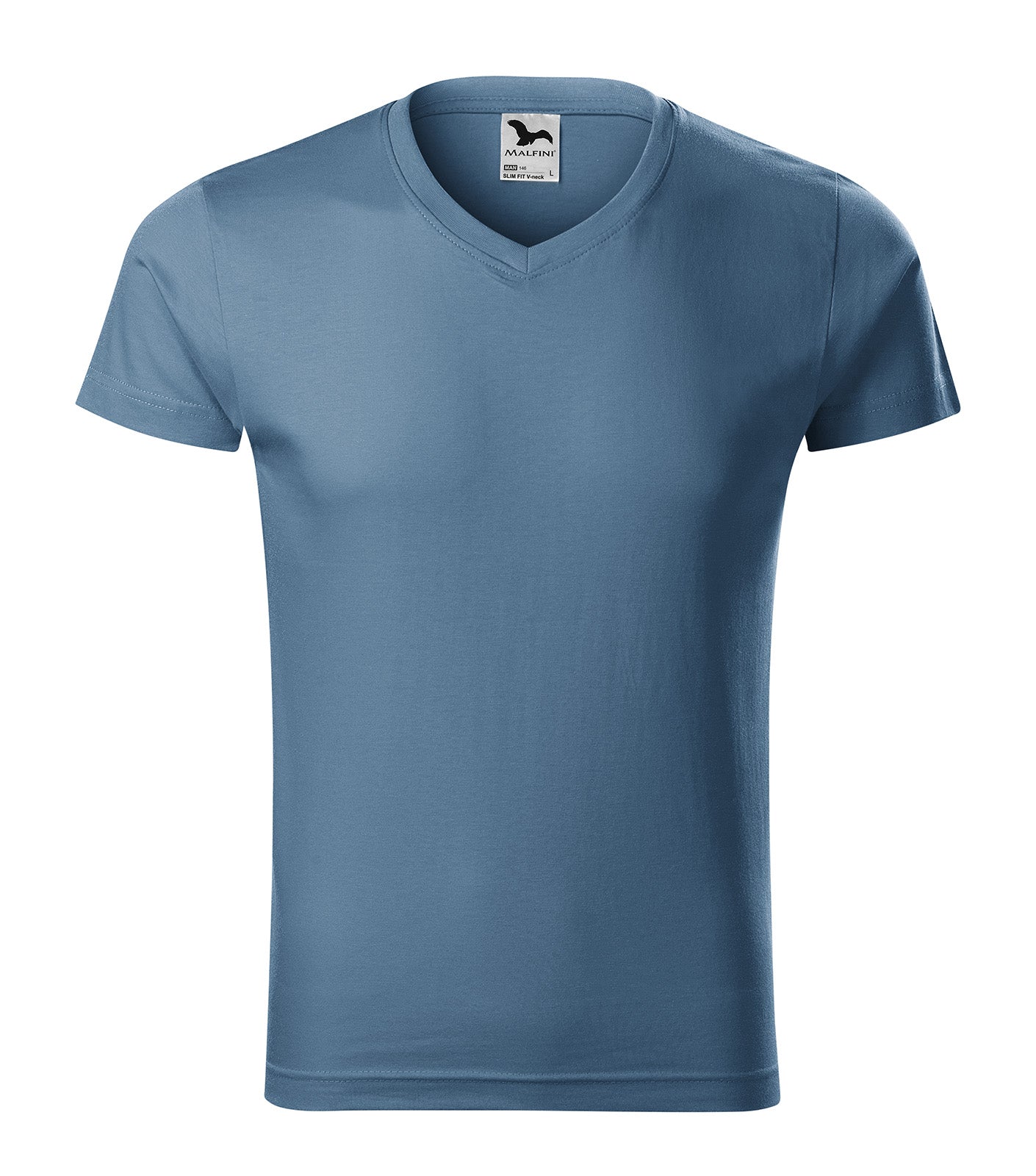 MALFINI T-SHIRT SLIM FIT V-NECK 146