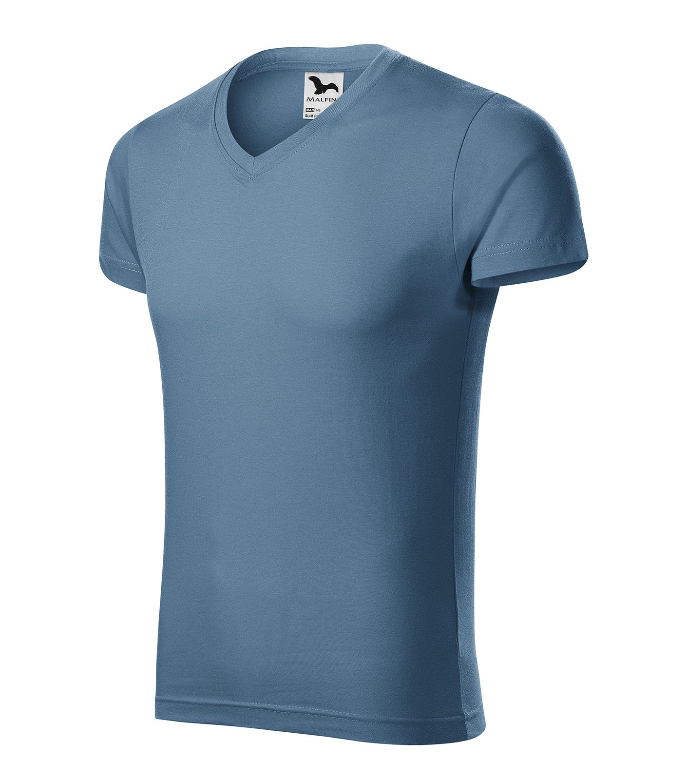 MALFINI T-SHIRT SLIM FIT V-NECK 146