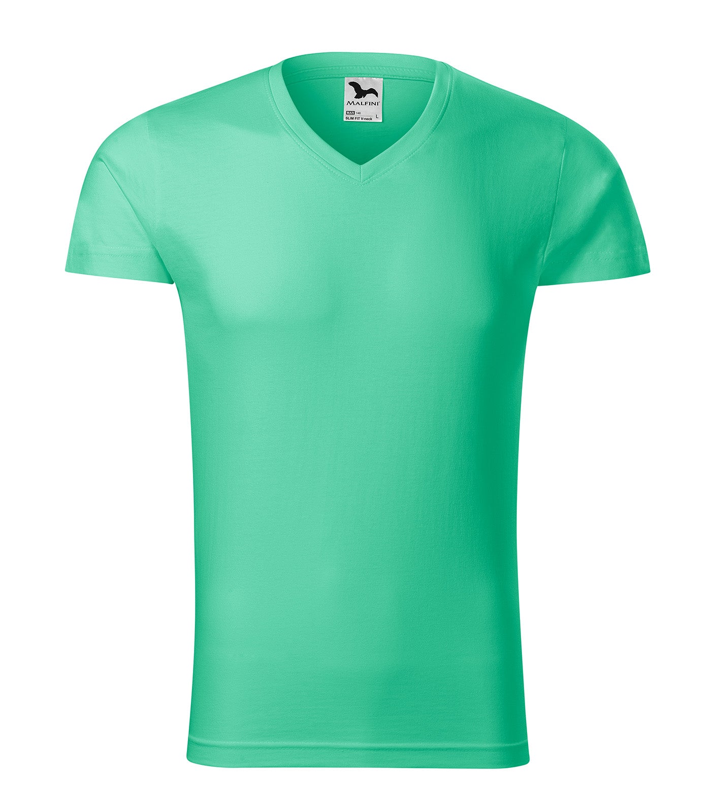 MALFINI T-SHIRT SLIM FIT V-NECK 146