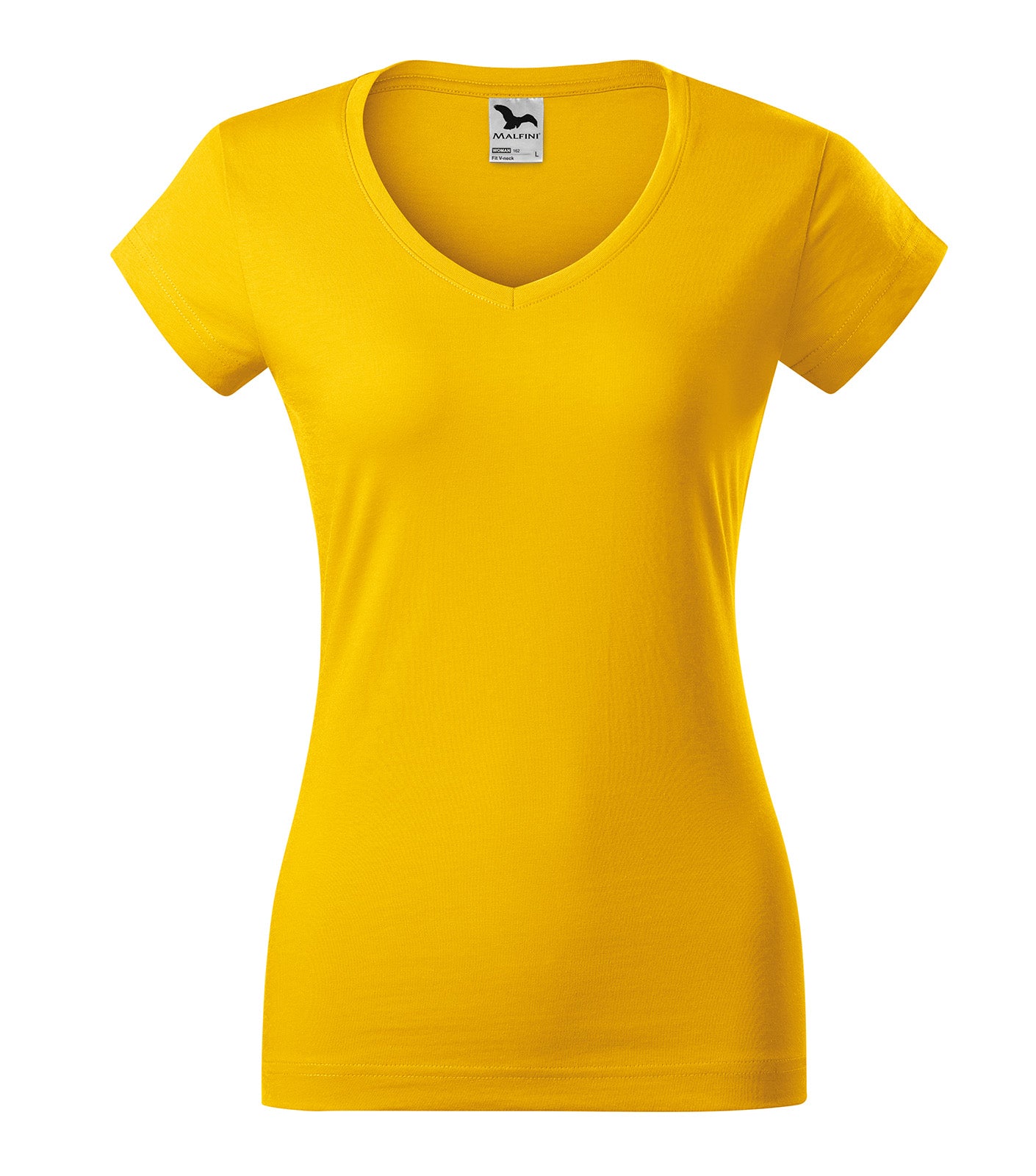 MALFINI T-SHIRT LADIES FIT V-NECK 162