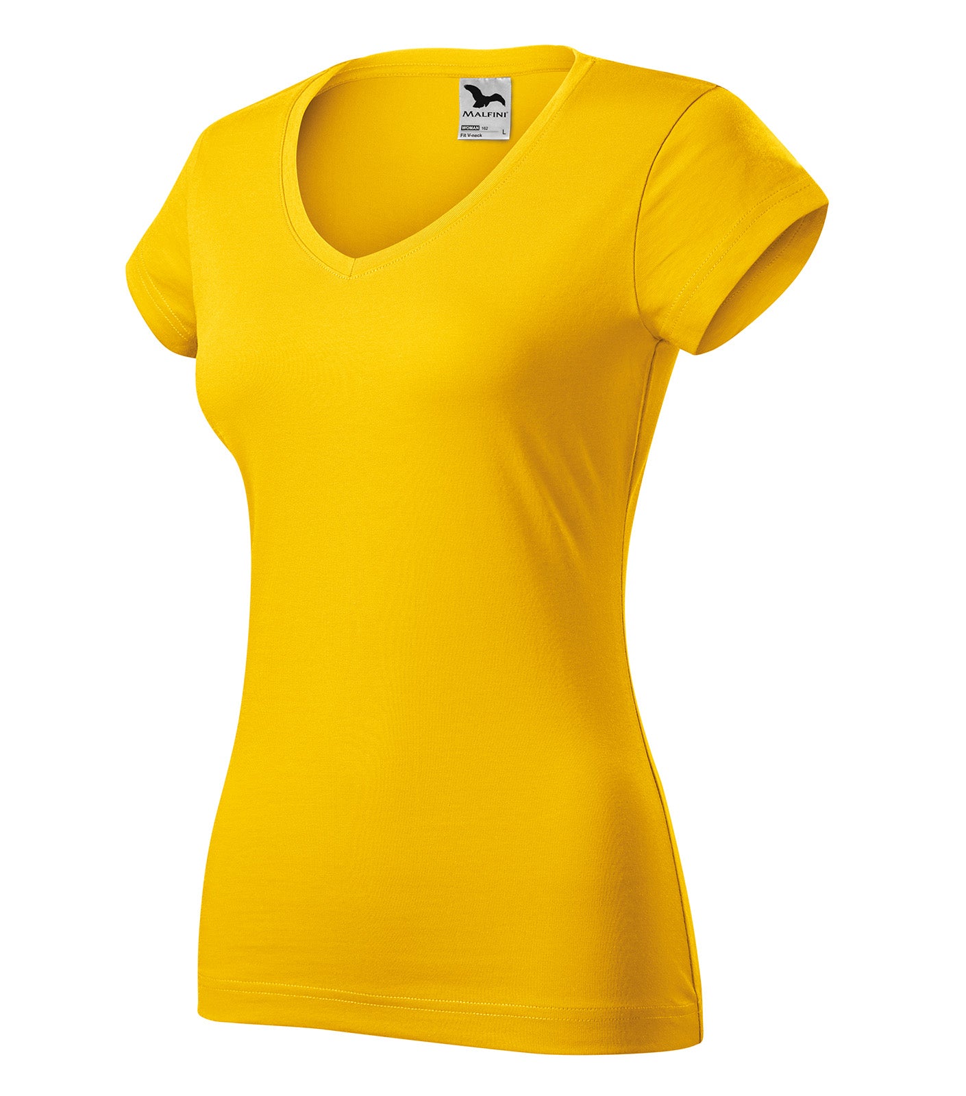 MALFINI T-SHIRT LADIES FIT V-NECK 162