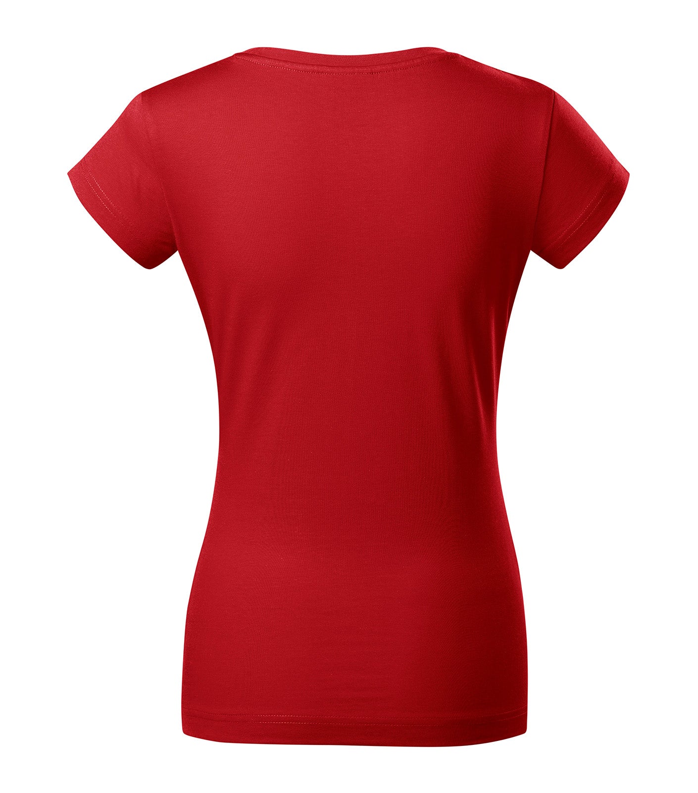 MALFINI T-SHIRT LADIES FIT V-NECK 162