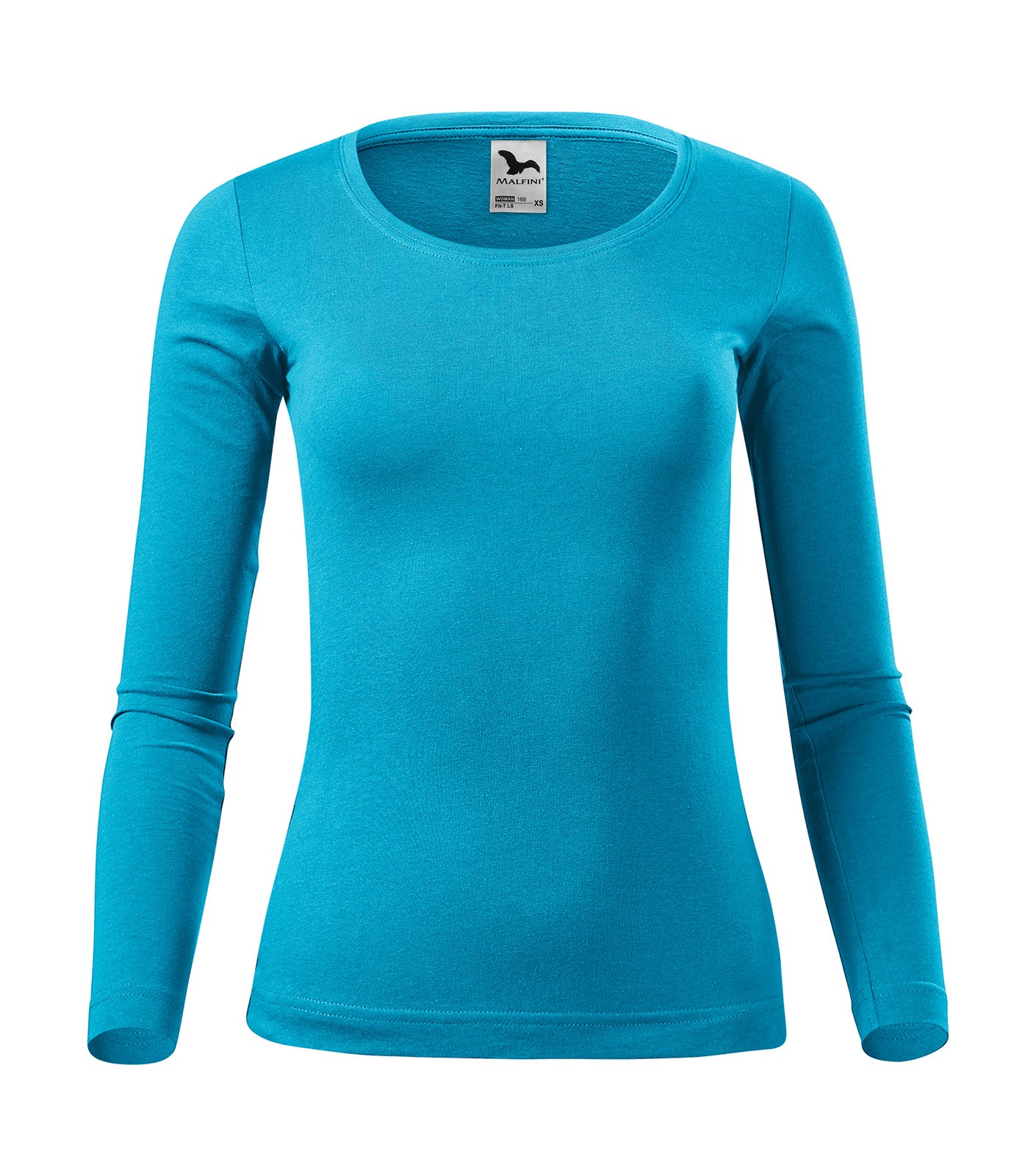 MALFINI T-SHIRT LADIES FIT-T LS 169