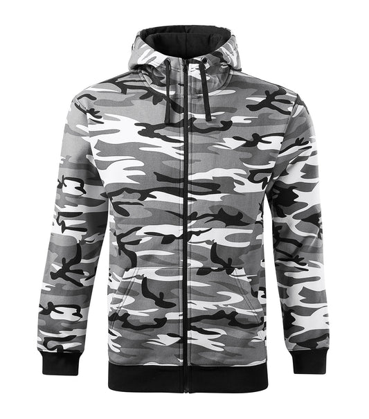 MALFINI ZIPPER MEN CAMO C19