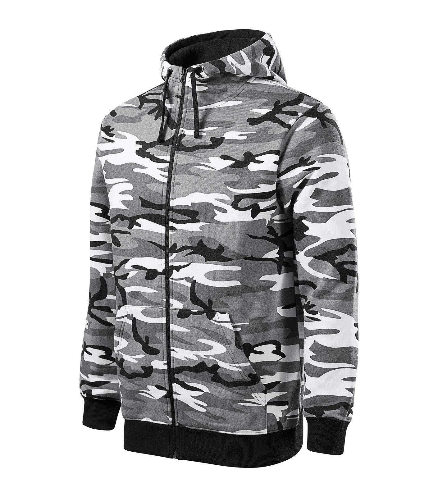 MALFINI ZIPPER MEN CAMO C19