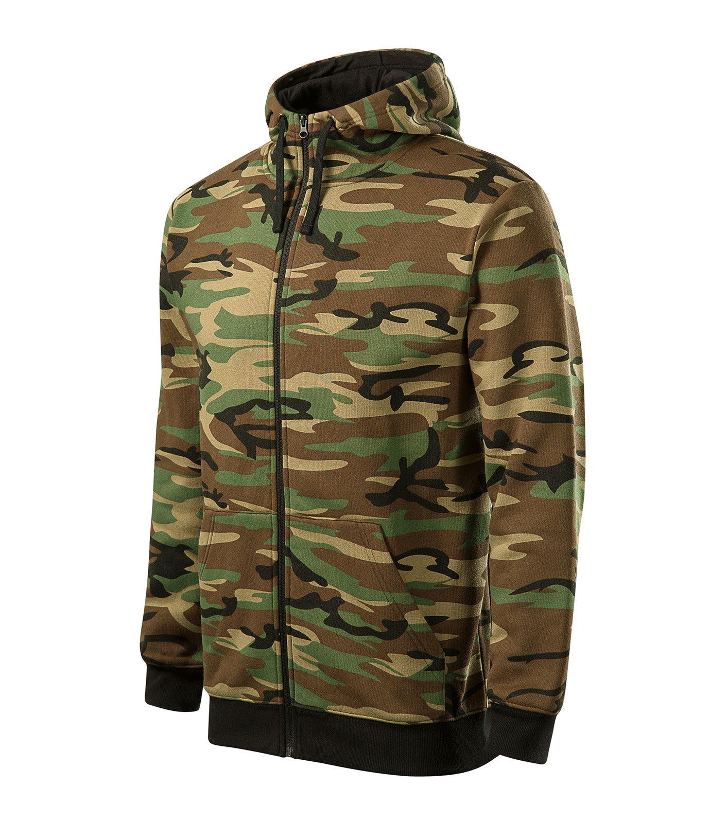 MALFINI ZIPPER MEN CAMO C19