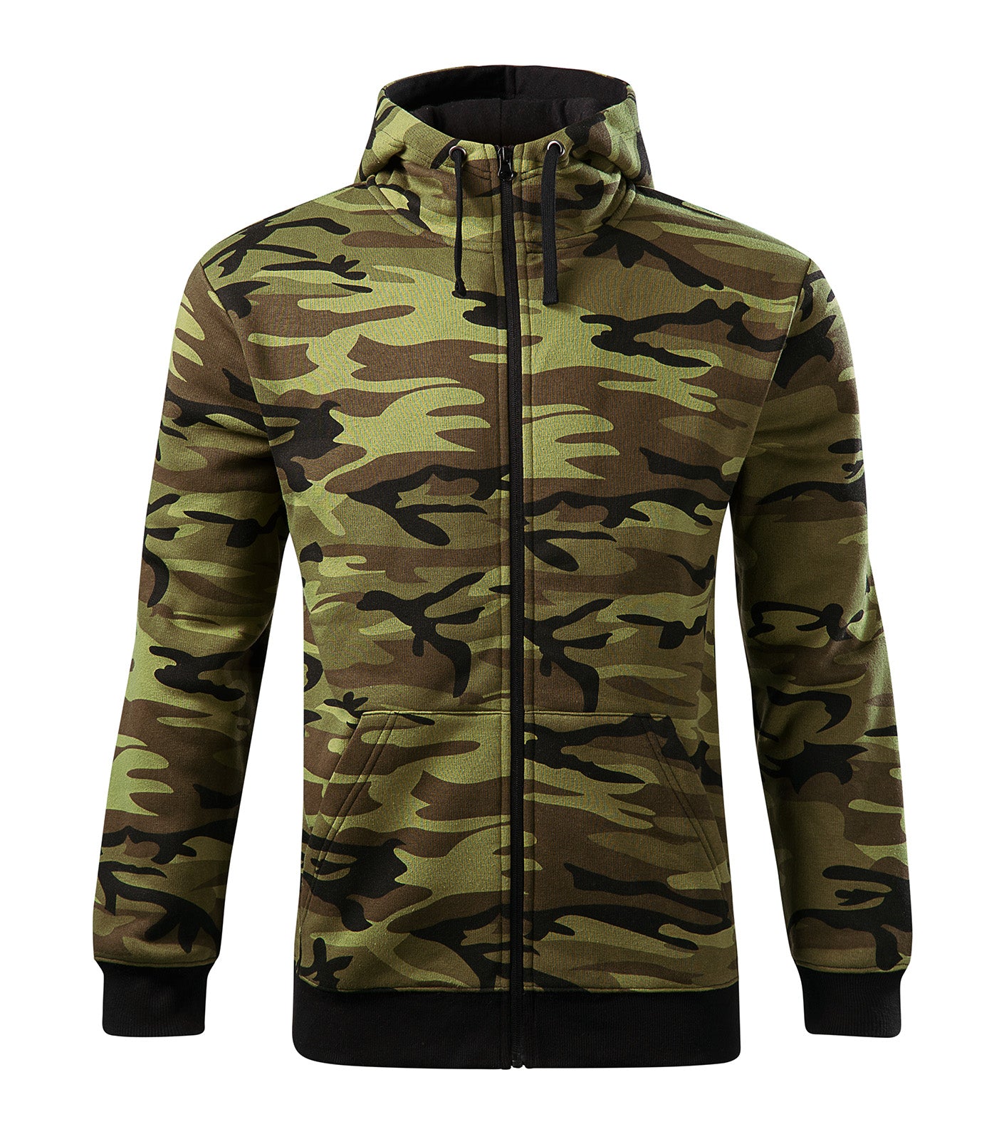 MALFINI ZIPPER MEN CAMO C19