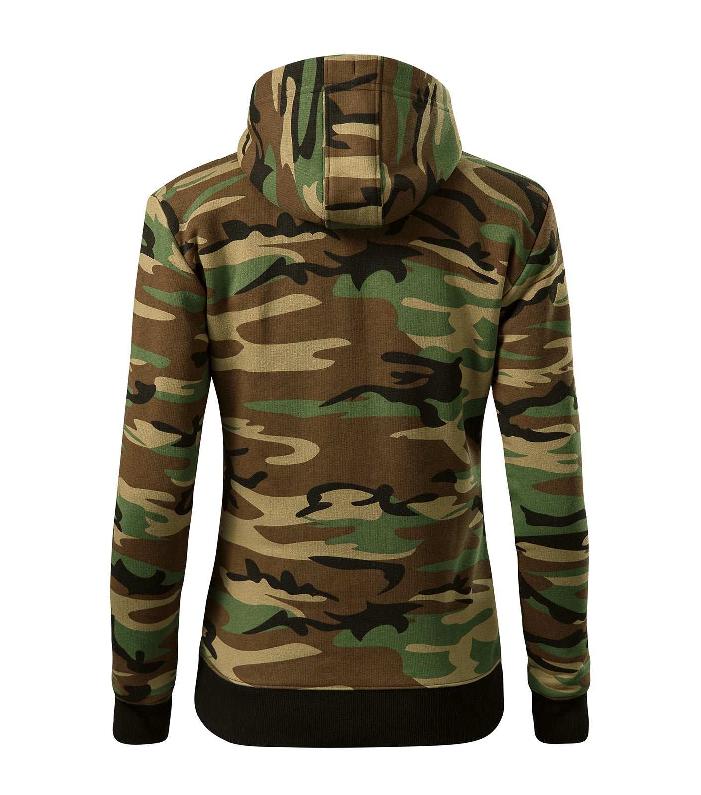 MALFINI ZIPPER LADIES CAMO C20