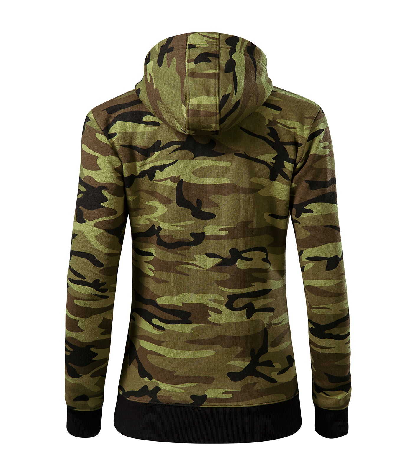 MALFINI ZIPPER LADIES CAMO C20