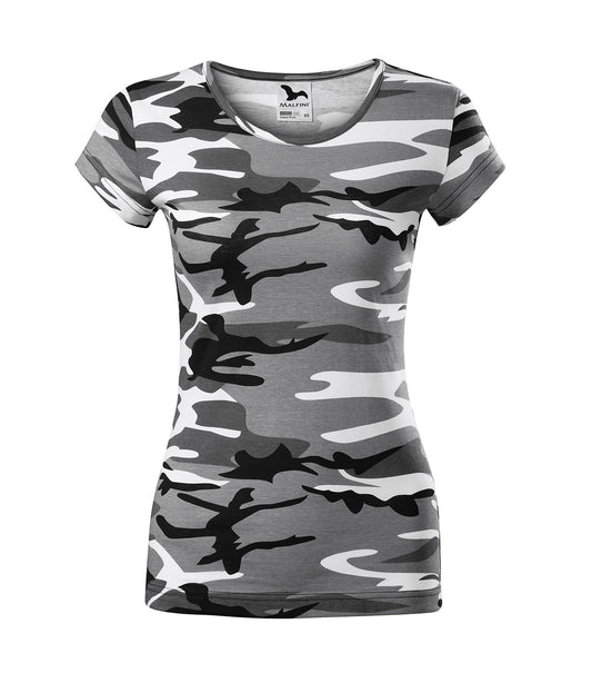 MALFINI T-SHIRT LADIES CAMO PURE C22